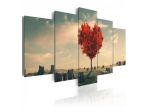 Quadro Cuore E Tronchi 100x50 E 200x100 ARREDALACASA