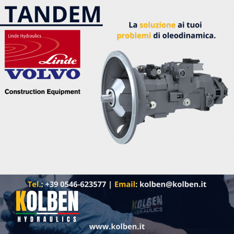 Pompa Linde TANDEM per Volvo EW140B