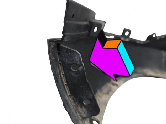 SPOILER PARAURTI ANTERIORE FORD Kuga Serie (DFK) LV4B-17C831-J (19) - Foto 15