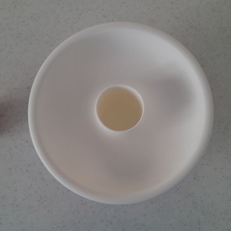 Pringles Foot Bowl forma di mezzo pallone da calcio Nuovo mai usato. La ciotola - Foto 6