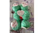 6 Gomitoli Cotone Verde 100% - Tot. 300g - Alta Qualità Egitto