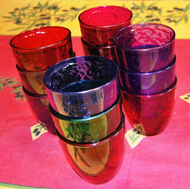 12 bicchieri colorati mai usati - Foto 2