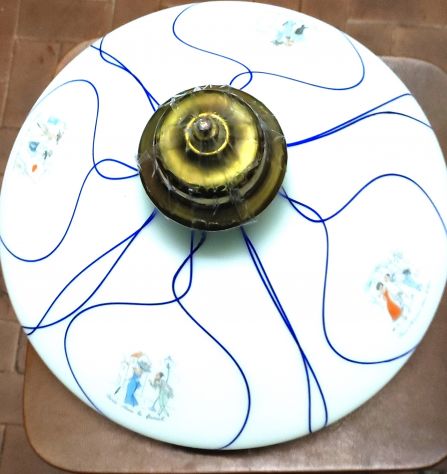 Artistico lampadario vetro lavorato - Foto 2