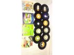 15 Dischi 45 giri in vinile per bambini