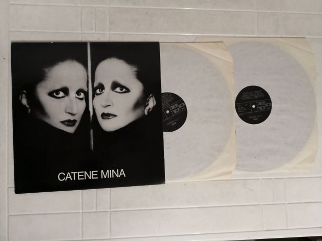 Disco Vinile Lp 33 giri di Mina - "Catene", doppio album originale del 1984.