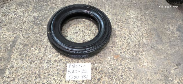 PNEUMATICO AUTO D’EPOCA VINTAGE PIRELLI MISURA 5.60 – 15 (5.00 – 15)