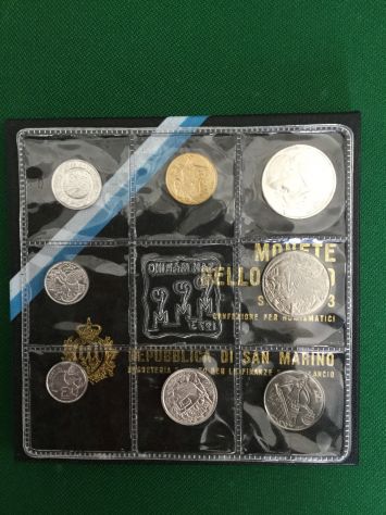 Monete repubblica san marino - serie divisionale 1973 fdc - Foto 4