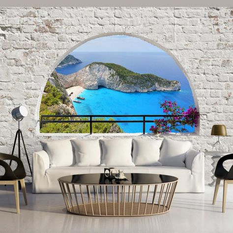 Carta Da Parati 500x280 ARREDALACASA Balcone