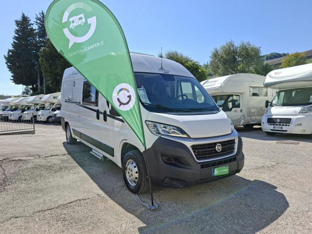 VAN CAMPER PURO CARADO DUCATO SEMIDINETTE LETTO MATRIMONIALE CLIMATIZZATORE FOTOVOLTAICO CAMPEGGIO USATI GENERALI 1611 - Foto 2