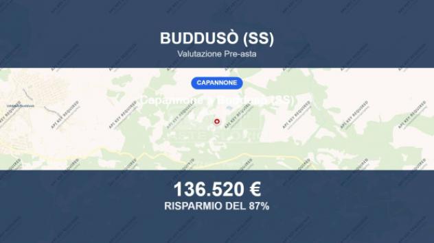 Immobile in asta di 2372 m² in vendita a Buddusò