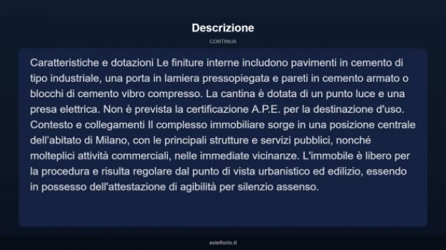 Immobile in asta di 10 m² in vendita a Milano - Foto 10