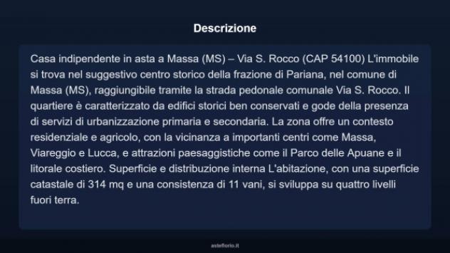 Immobile in asta di 314 m² in vendita a Massa - Foto 12