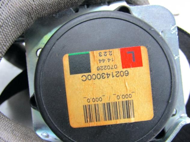 13253565 CINTURA DI SICUREZZA ANTERIORE SINISTRA OPEL ASTRA H GTC 1.4 B 66KW 5M 3P (2007) RICAMBIO USATO 602143000C - Foto 2