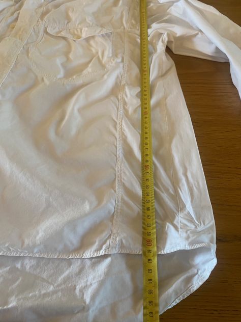 Camicia bianca con tasche anteriori misura L mod regular - Foto 4