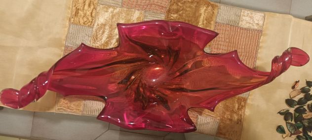 Vaso/centrotavola in vetro di Murano - Foto 5