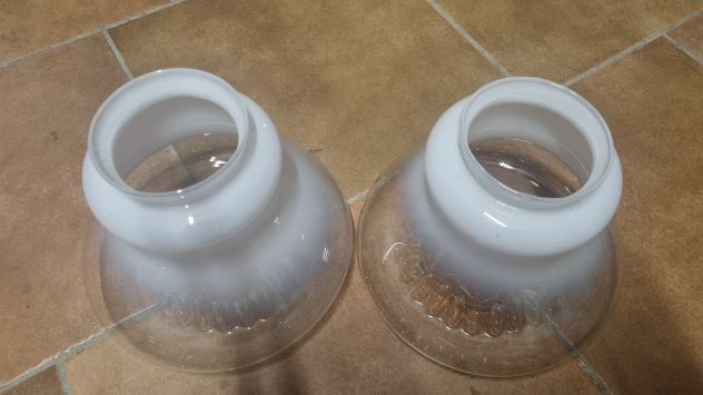 2 campane vetro soffiato per illuminazione - Foto 3