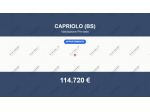 Immobile in asta di 82 m², box auto in vendita a Capriolo