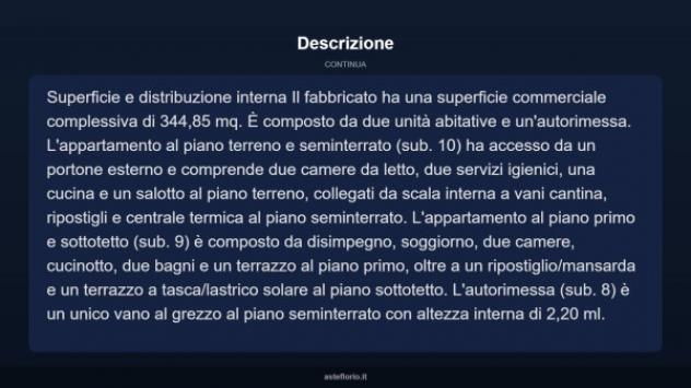 Immobile in asta di 344 m² con più di 5 locali e box auto in vendita a Grosseto - Foto 6