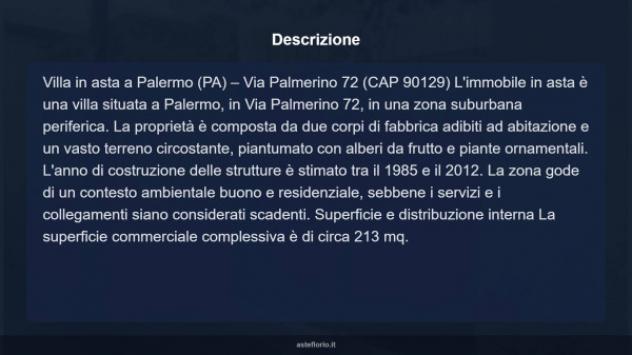 Immobile in asta di 213 m² in vendita a Palermo - Foto 16