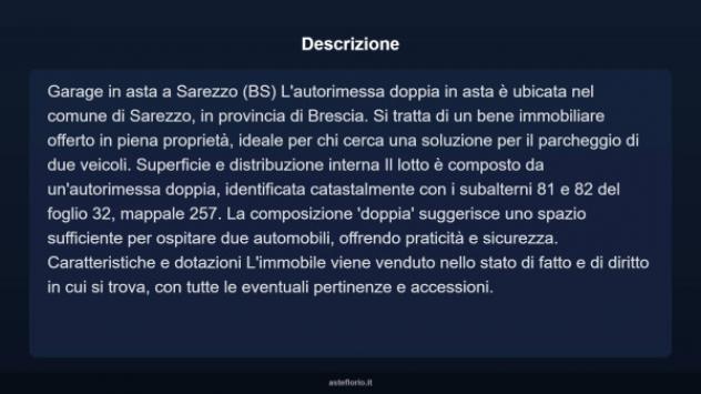 Immobile in asta di 30 m² in vendita a Sarezzo - Foto 9