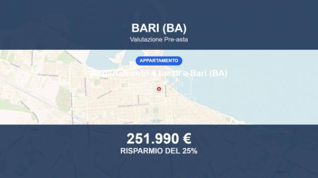 Immobile in asta di 98 m² in vendita a Bari