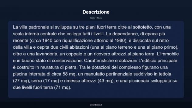 Immobile in asta di 853 m² con più di 5 locali in vendita a Collesalvetti - Foto 4