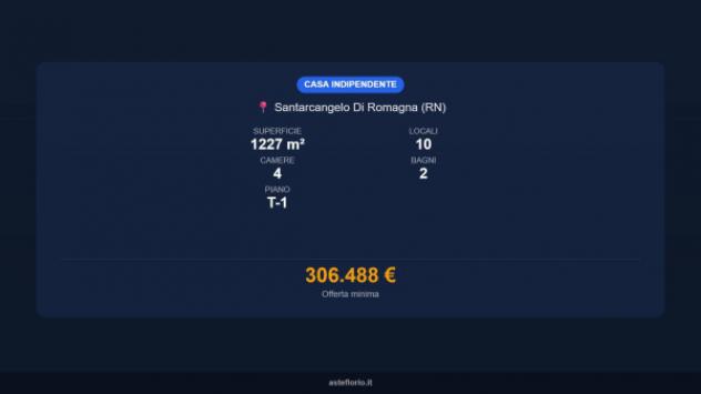 Immobile in asta di 1227 m² con più di 5 locali in vendita a Santarcangelo di Romagna - Foto 17