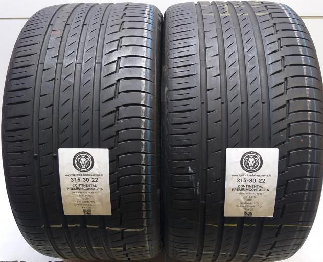 2 GOMME 315 30 22 CONTINENTAL A55301
