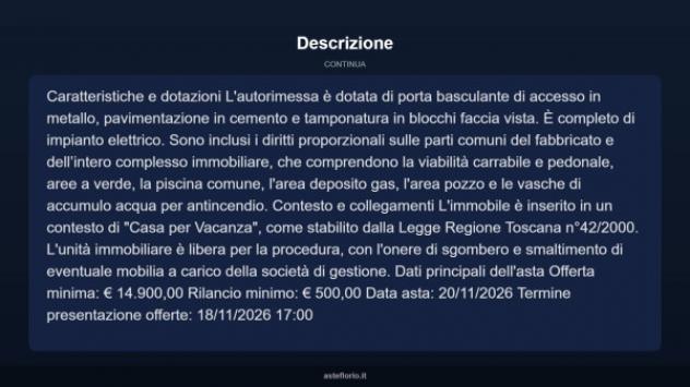 Immobile in asta di 20 m² in vendita a Scarlino - Foto 5