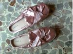 Ciabattine OVS in raso rosa chiarissimo come nuove n. 41