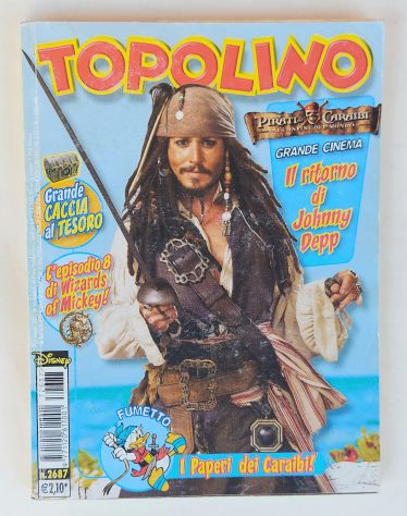 Topolino Libretto Walt Disney numero 2687 maggio, 2007