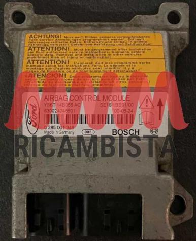 0285001348 Ford Fiesta centralina airbag YS6T-14B056-AC