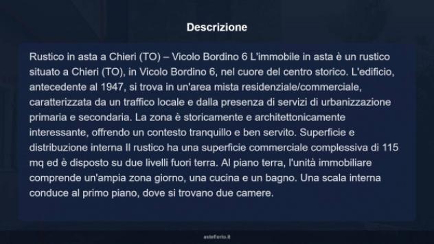 Immobile in asta di 115 m² in vendita a Chieri - Foto 12