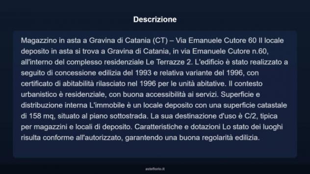 Immobile in asta di 158 m² in vendita a Gravina di Catania - Foto 3