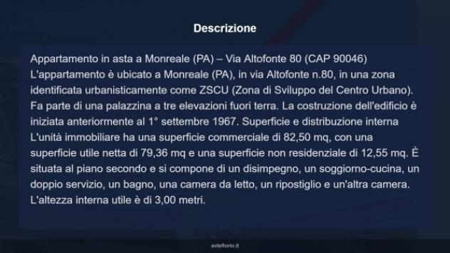 Immobile in asta di 82 m² in vendita a Monreale - Foto 16
