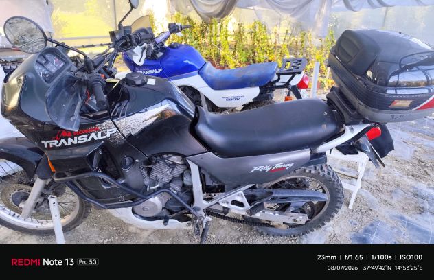 2 moto TRANSALP 600