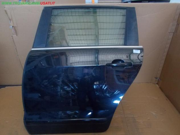 PORTA POST.S. NERO MET. C/ALZ. PEUGEOT 5008 (T8)  Carrozzeria  Lamierati esterni  Porte  Porta post. sx. PEUGEOT - 5008 - 01-03-2014 - 01-12-2020, PEU