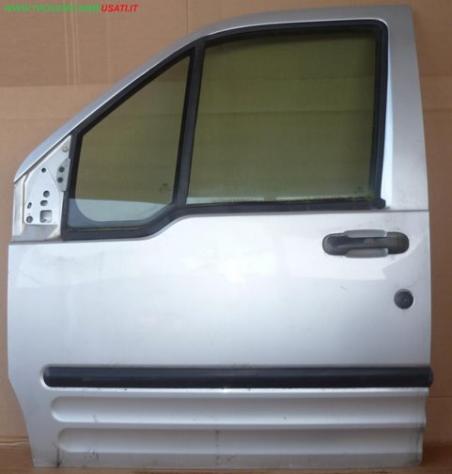 PORTA ANT.S. ARGENTO C/ALZ. E SERR. Carrozzeria Lamierati esterni Porte Porta ant. sx. FORD - TRANSIT Connect / TOURNEO Connect - 01-09-2002 - 01-