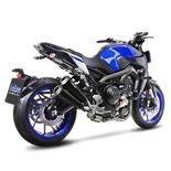 Terminale di scarico per Yamaha Mt 09 Mivv X-M1 Oval Suono Akrapovic titanio - Foto 8