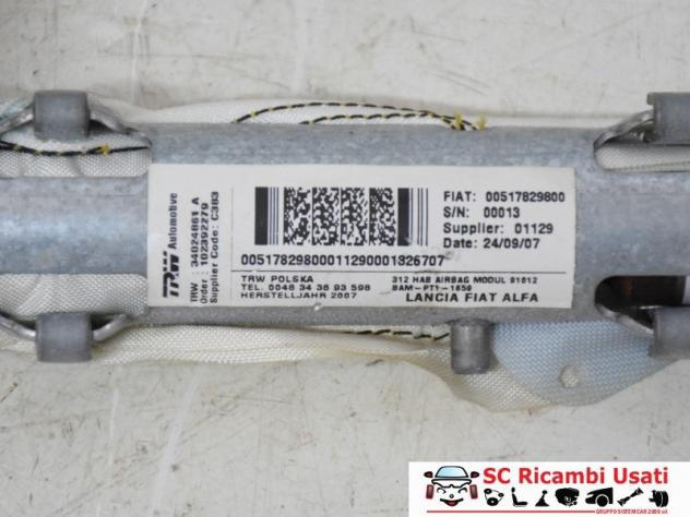Airbag Tendina Laterale Destra Fiat 500 51782980 - 30209 - Foto 2