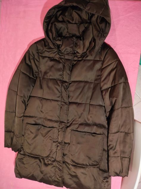 Giaccone Sisley donna marrone tg. 40 - Foto 3
