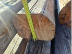 antiche travi in legno abete stagionato