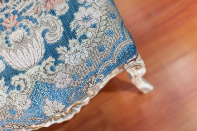Poltroncina Vintage Laccata Avorio – 24411 - Foto 2