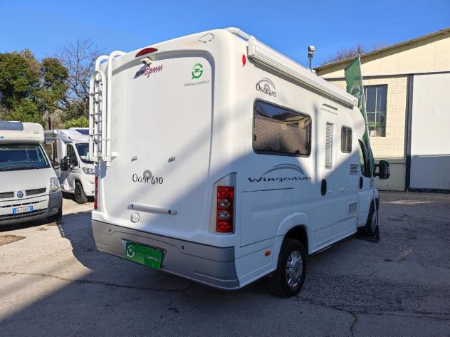 CAMPER PURO MONOSCOCCA WINGAMM DUCATO CLIMATIZZATORE FOTOVOLTAICO TENDALINO GENERALI USATI 563 - Foto 4