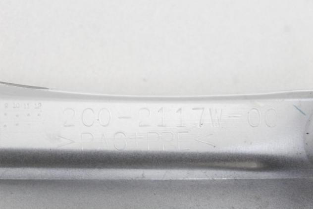 YAMAHA YZF R6 2C02117W00 FIANCHETTO SUPERIORE CARENA DESTRA RJ11 06 - 07 RIGHT SIDE UPPER COVER LEGGERI GRAFFI ATTACCO DANNEGGIATO - Foto 6