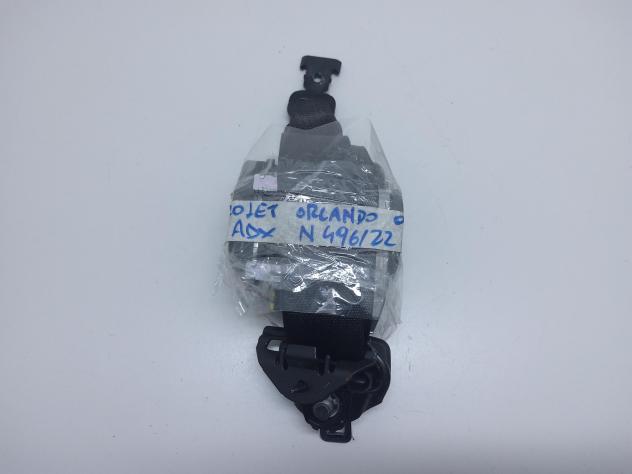 CINTURA DI SICUREZZA ANTERIORE DESTRA CON PRETENSIONATORE CHEVROLET Orlando 1° Serie 619668400a (1014)