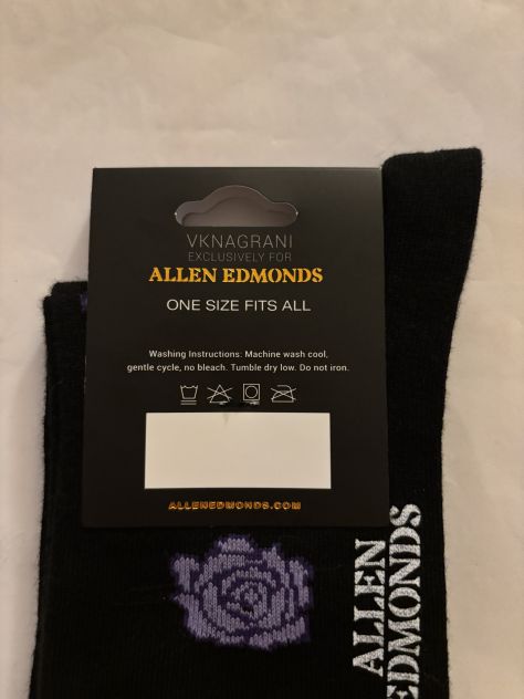 CALZE NUOVE DA DONNA IN COTONE FIRMATE ORIGINALI ALLEN EDMONDS,MADE IN ITALY - Foto 10
