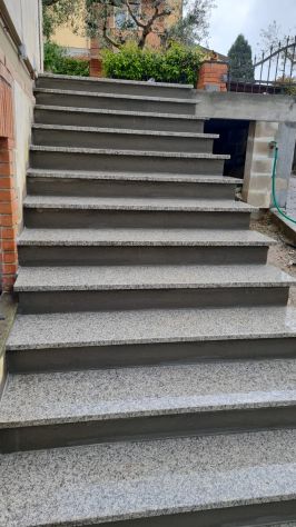 Davanzale soglia copertina coprimuro gradino scala in pietra granito - Foto 5