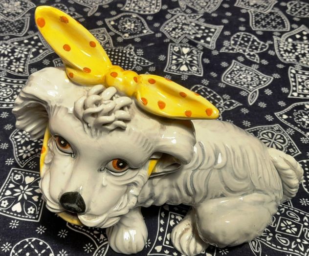 cagnolino in ceramica vintage - Foto 8