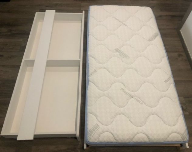 Lettino Babydreams bianco + Materasso Magniflex - Foto 6